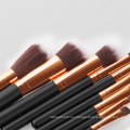 Private Logo Profession 20pcs Makeup brushes Black Gold Handle Eye Shadow Foundation Brush Cosmetic Makeup Brush Set